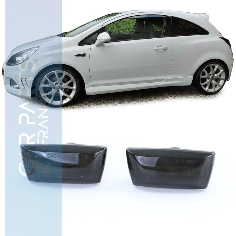 Paire de clignotants latéraux pour Opel Cascada à partir de 2013 Corsa D OPC 2006 - 2014