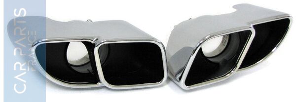 Sorties d'échappement sport inox pour Porsche 911 Carrera 997 S