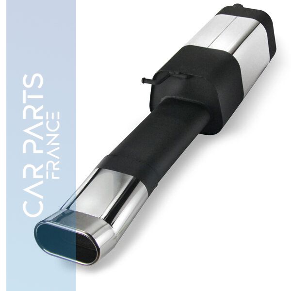 Silencieux / Pot d'échappement sport inox pour Skoda Octavia I