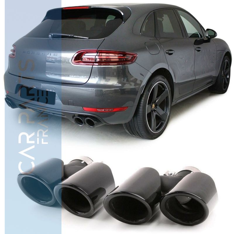 Sorties d'échappement sport inox pour Porsche Macan 95B 2014 - 2017 Sorties d'échappement sport inox pour Porsche Macan 95B 2014 - 2017