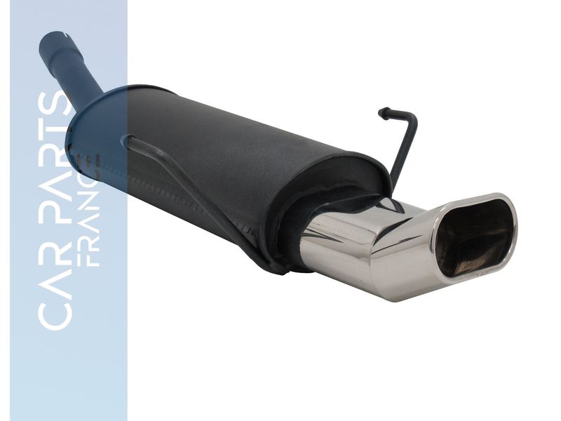 Silencieux / Pot d'échappement en acier pour Opel Astra H 2004 - 2010