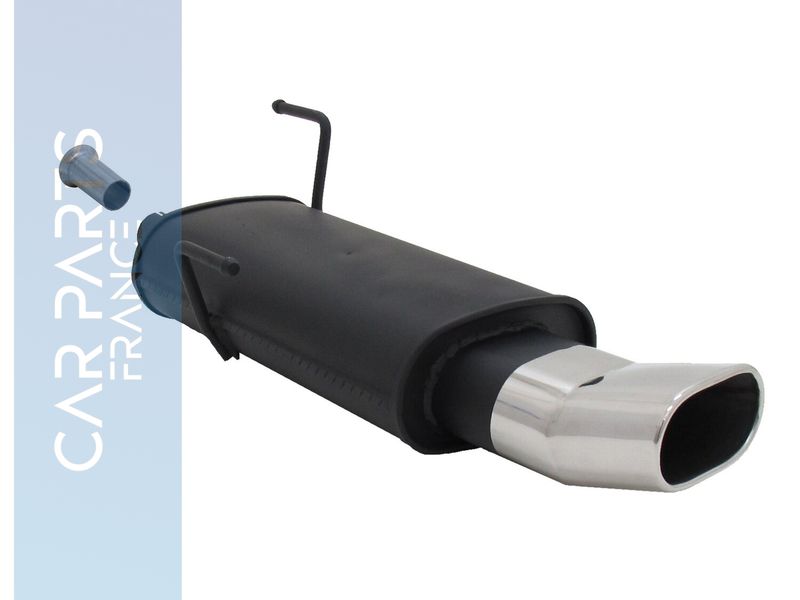 Silencieux / Pot d'échappement pour Peugeot 206 + 206CC