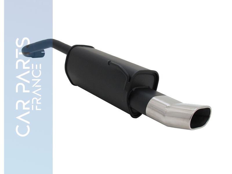 Silencieux / Pot d'échappement en acier pour Seat Arosa 1998 - 2004 + Volkswagen Lupo 1998 - 2005