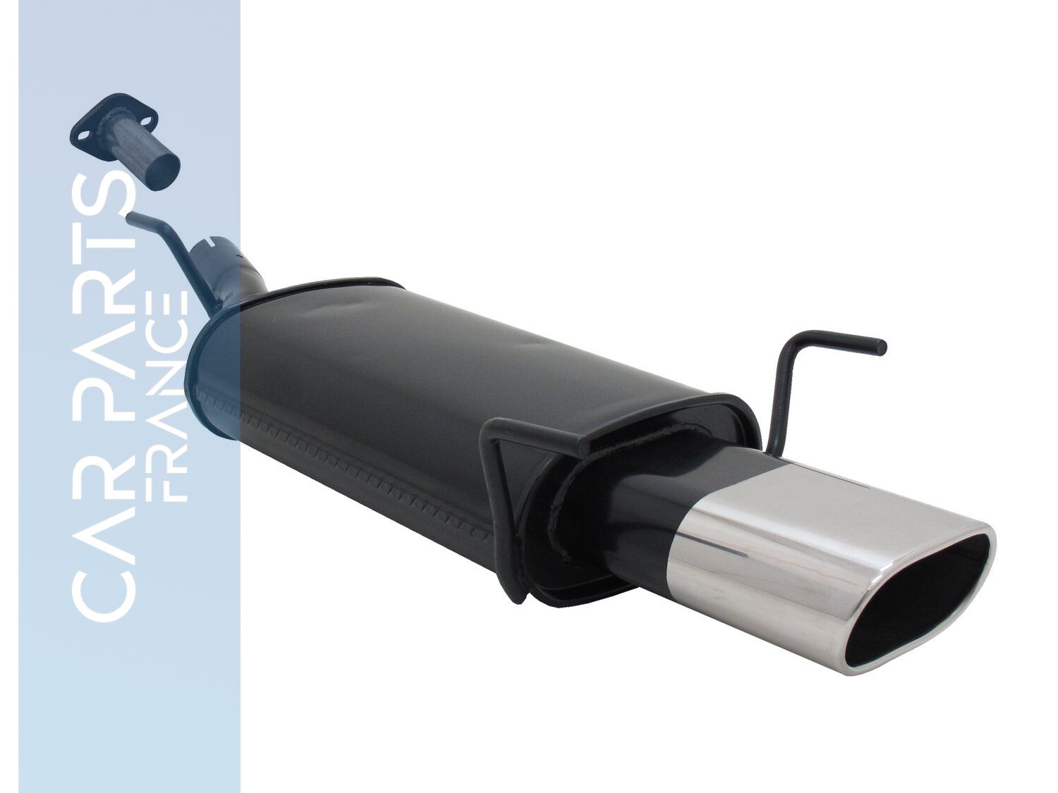 Silencieux / Pot d'échappement en acier pour Opel Astra G 1998 - 2004