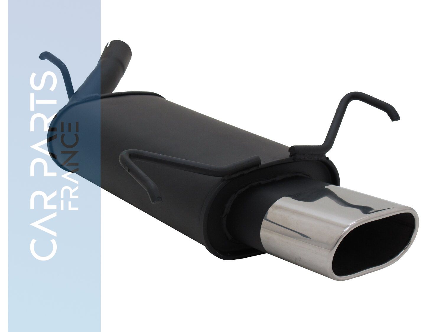 Silencieux / Pot d'échappement en acier pour Opel Corsa C 2000 - 2009