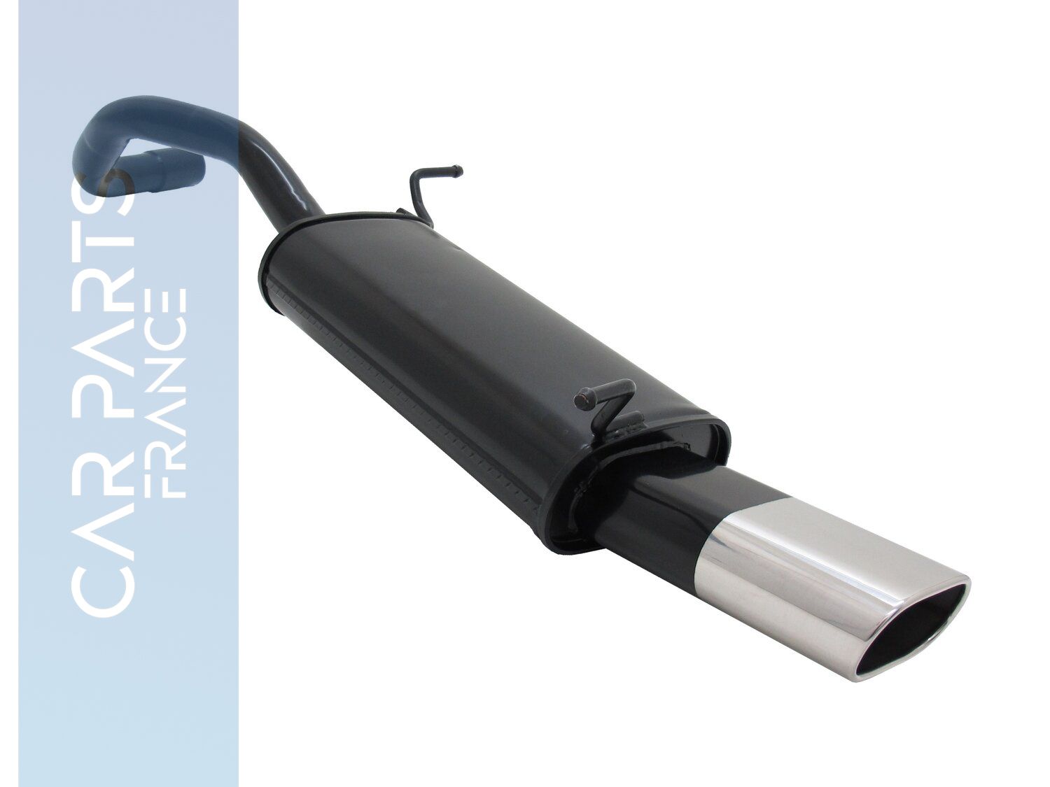 Silencieux / Pot d'échappement en acier pour Seat Ibiza 2002 - 2009