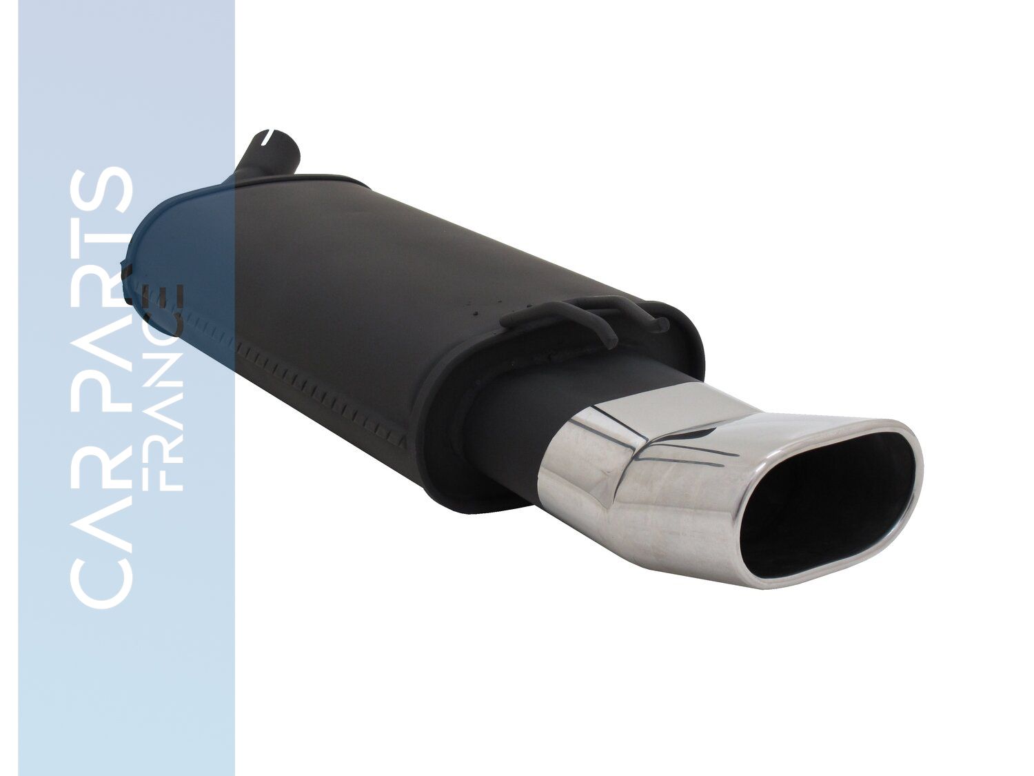 Silencieux / Pot d'échappement  en acier 135 x 75mm pour Renault Twingo I 1993 - 2007