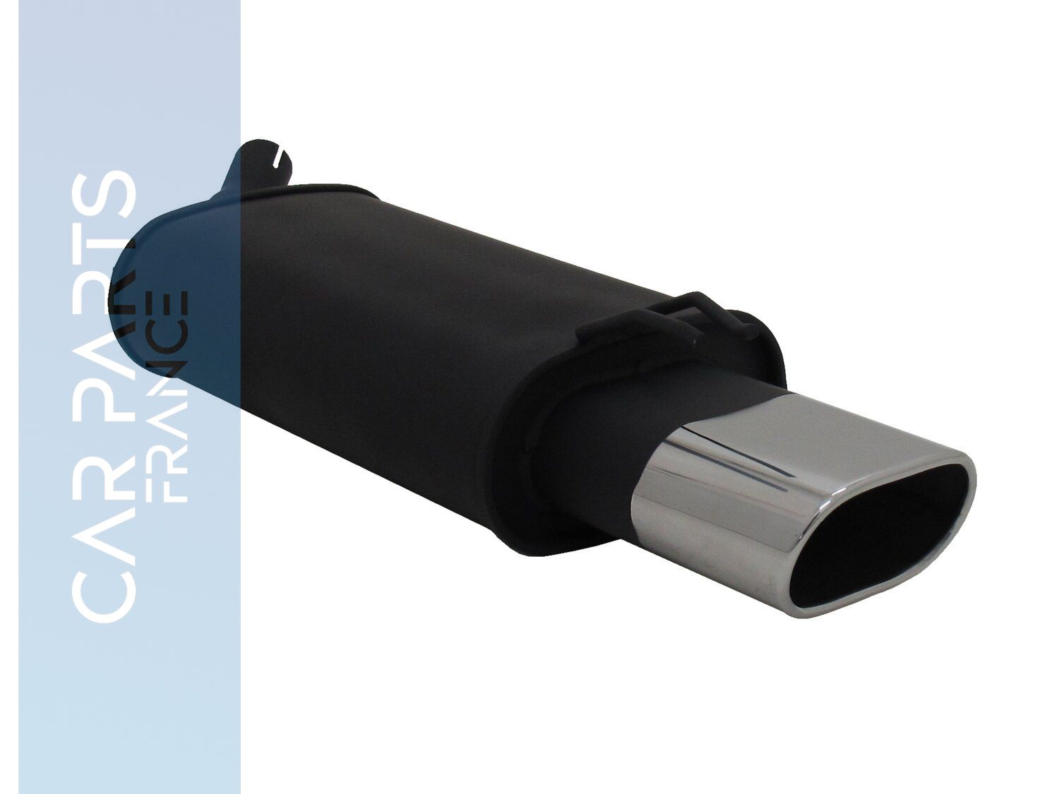 Silencieux / Pot d'échappement  en acier 135 x 75mm pour Renault Twingo I 1993 - 2007
