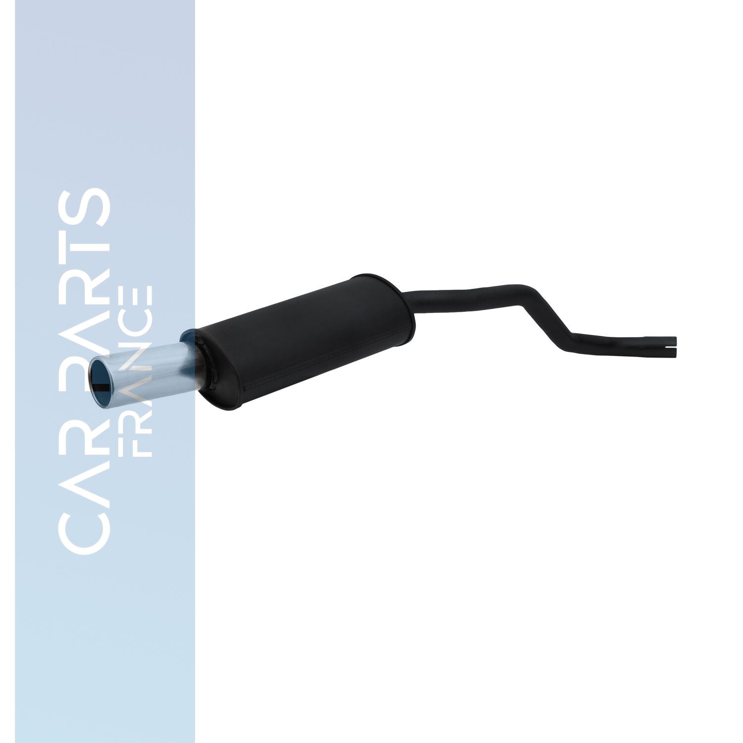 Silencieux / Pot d'échappement  en acier 1 x 90mm pour Renault Clio 3