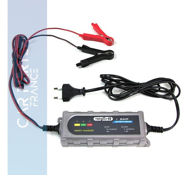 Dispositif d'entretien du chargeur de batterie pour 12V 6-100 AH avec LED