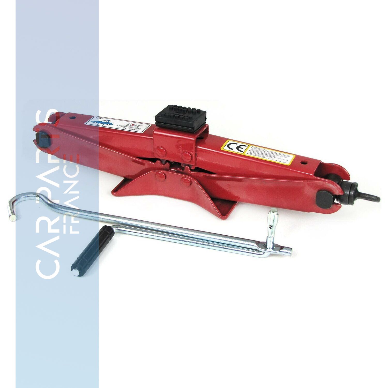 Cric d'assistance de dépannage / cric de voiture de tourisme jusqu'à 2T bleu 115MM-400MM