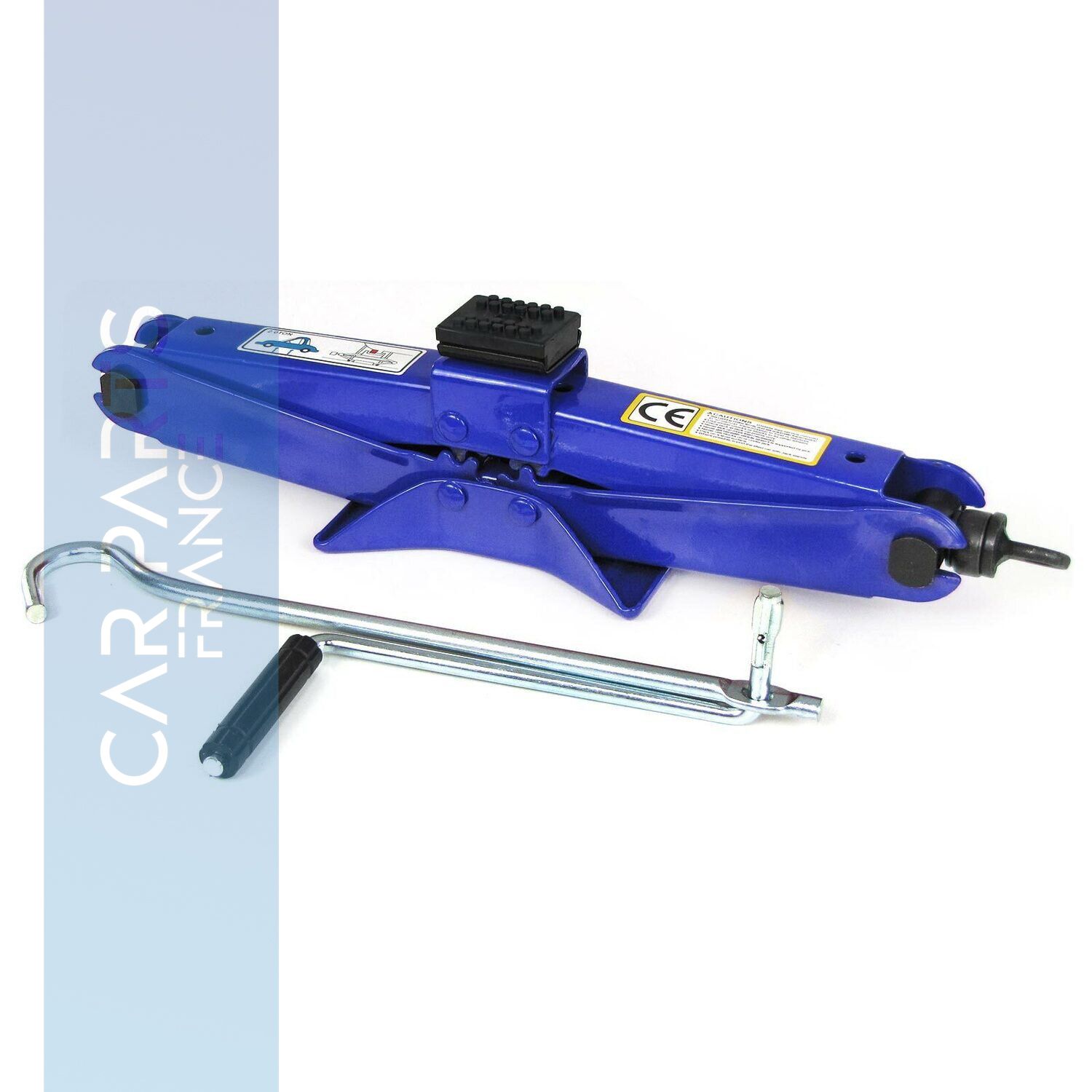 Cric d'assistance de dépannage / cric de voiture de tourisme jusqu'à 2T bleu 115MM-400MM