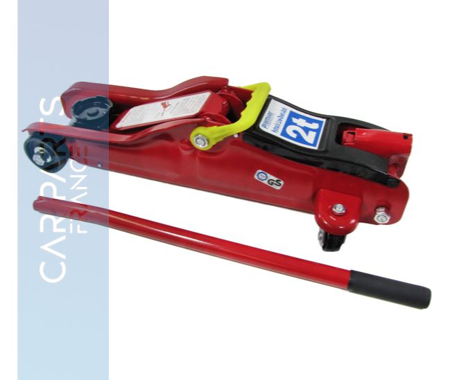 Cric pour voiture Tuning rabaissé jusqu'à 2T bleu 85-330mm