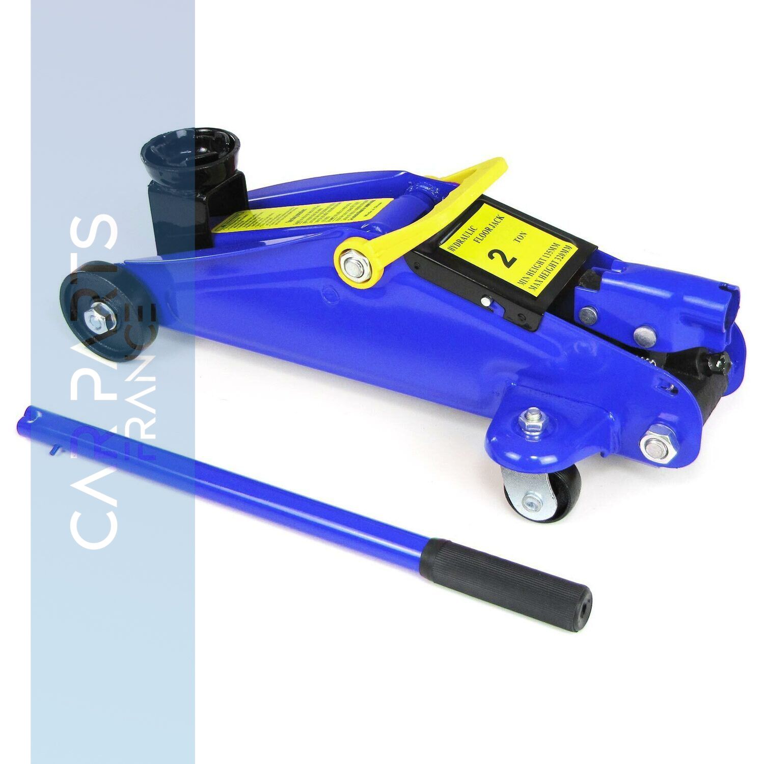Cric d'assistance à la panne pour voiture de tourisme jusqu'à 2T bleu 135MM-320MM