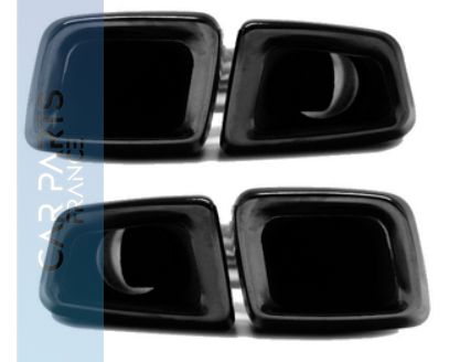 Tuyaux d'échappement look AMG pour Mercedes W212 S212