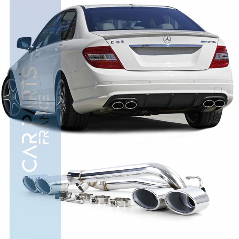 Sorties d'échappement pour Mercedes Classe C W204 2007 - 2014