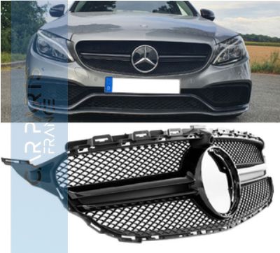 Calandre / Grille Look AMG pour Mercedes Classe C S205 W205