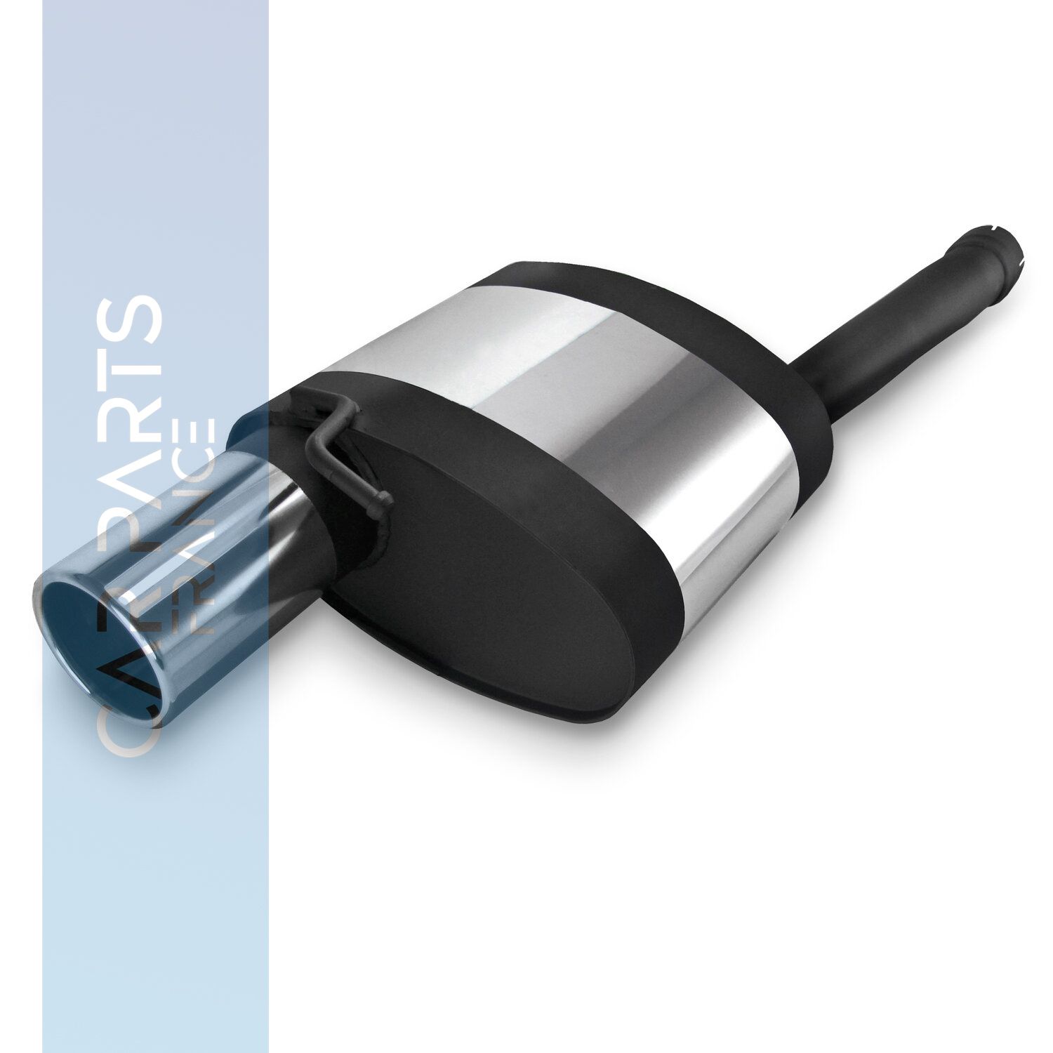 Silencieux / Pot d'échappement en acier inoxydable  1x90mm pour Ford Focus 1 1999 - 2004