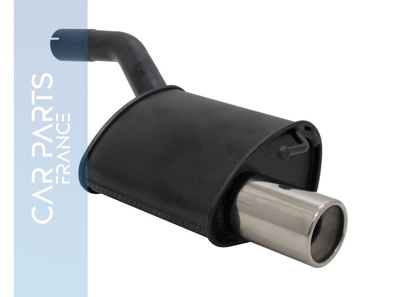 Silencieux / Pot d'échappement 1x90mm pour Ford Focus MK1 1994 - 2004