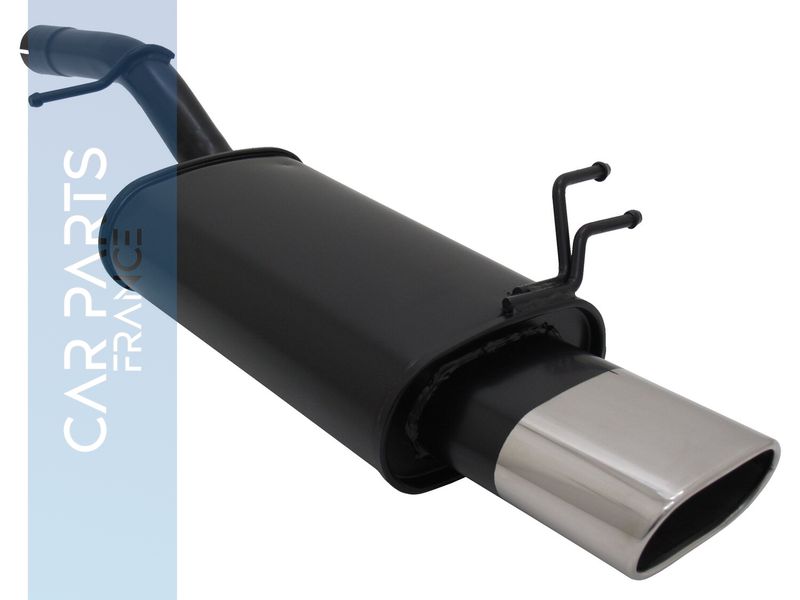 Silencieux / Pot d'échappement 75x135mm pour Ford Fiesta JH / JD 2001 - 2008