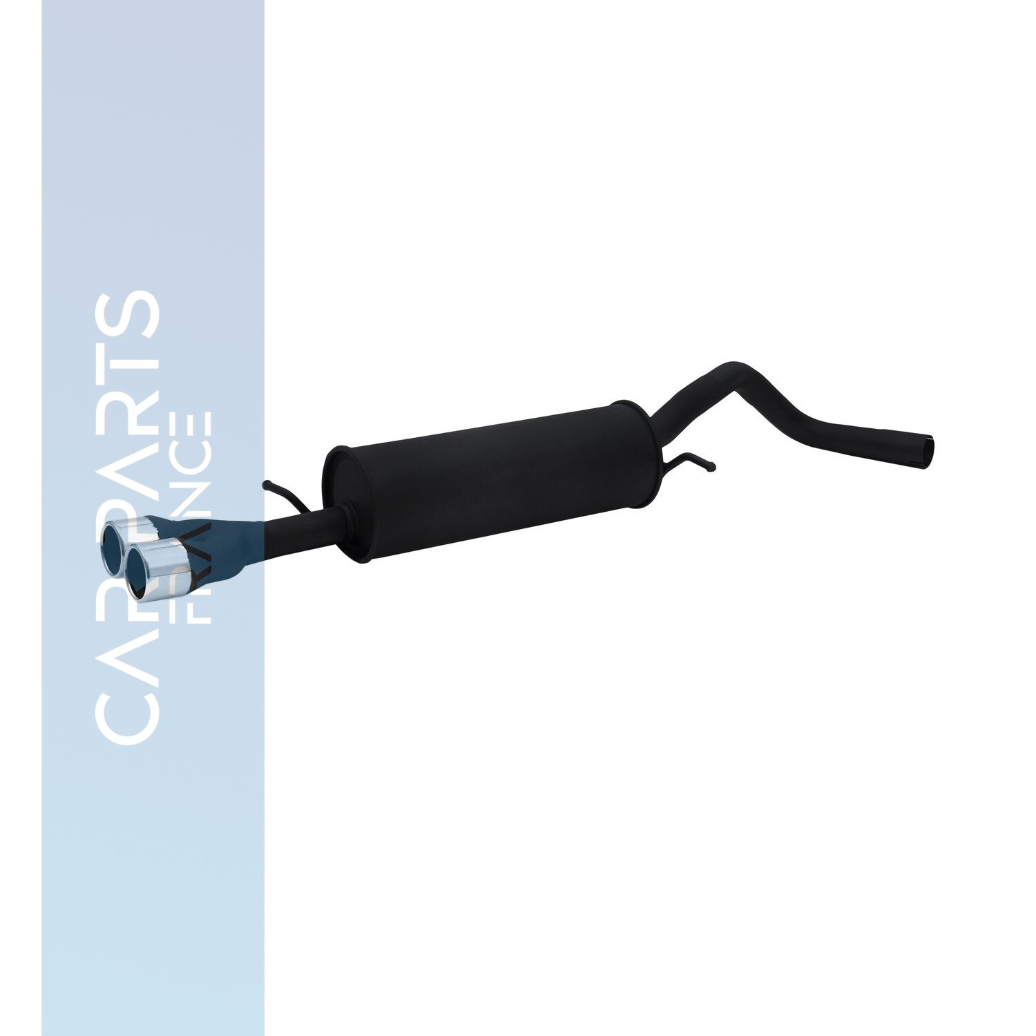 Silencieux / Pot d'échappement pour Audi A1 8X 2x90mm à partir de 2010