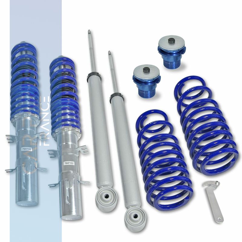 Combinés filetés / Coilovers BlueLine pour Seat Leon + Toledo 1M 2000 - 2005