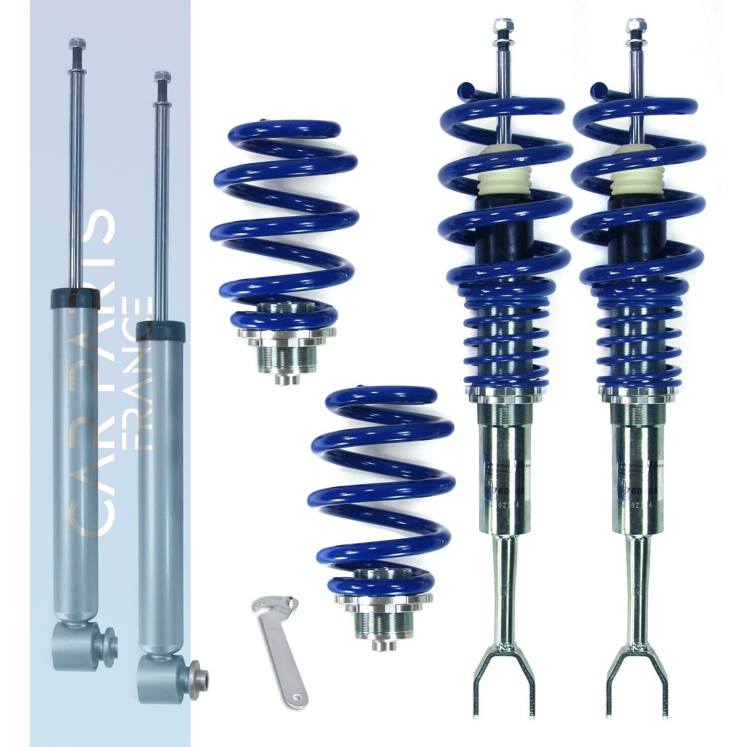 Combinés filetés / Coilovers BlueLine pour Audi A6 C6 4F  berline 2005 - 2011