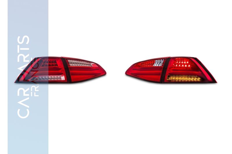 Paire de feux arrière à LED rouge pour Volkswagen Golf 7 à partir de 2013