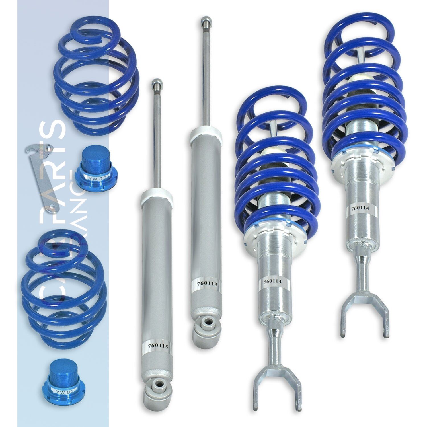 Combinés filetés / Coilovers BlueLine pour Skoda Superb 3U