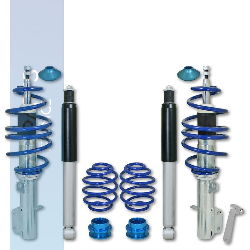 Combinés filetés / Coilovers BlueLine pour Opel Corsa C 2001 - 2006