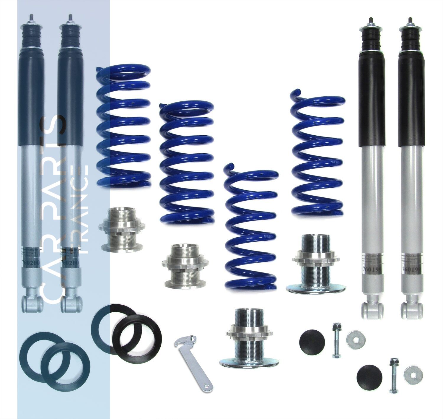 Combinés filetés / Coilovers BlueLine pour Chrysler Crossfire 2003 - 2007