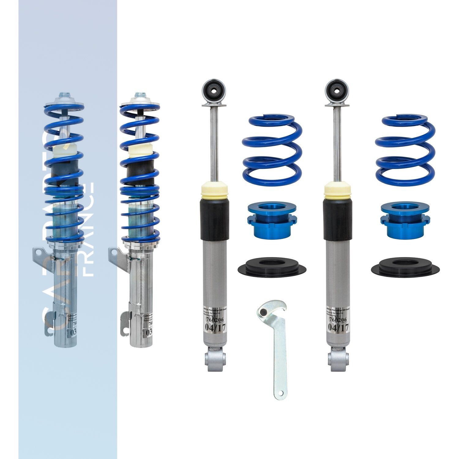 Combinés filetés / Coilovers BlueLine pour Skoda Octavia 1997 - 2004 1U