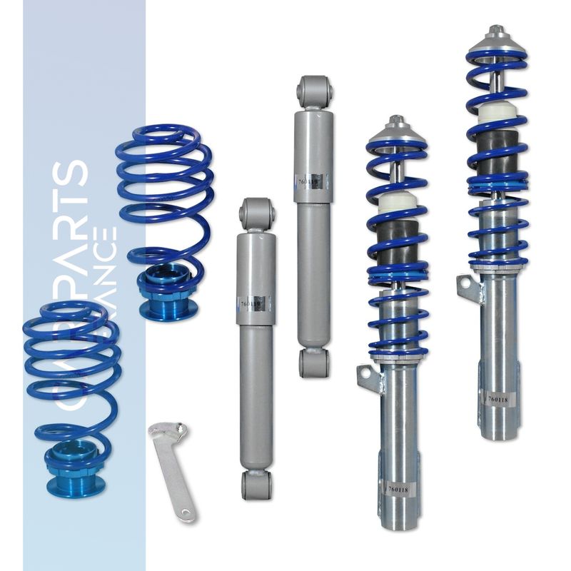 Combinés filetés / Coilovers BlueLine pour Opel Astra G 1998 - 2004