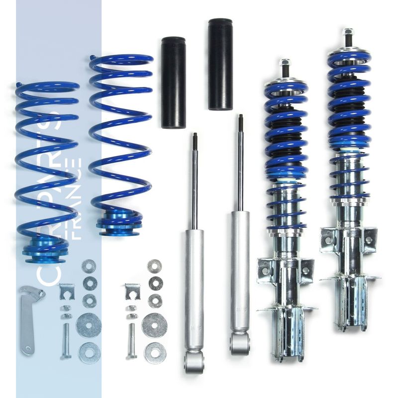 Combinés filetés / Coilovers BlueLine pour Volvo 850 1991 - 1996 + V70 / S70 à partir de 1996