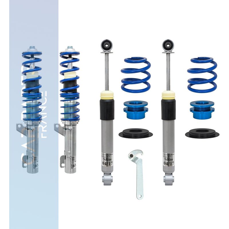 Combinés filetés / Coilovers BlueLine pour Audi TT 8N Coupé et Roadster Quattro 1998 - 2006