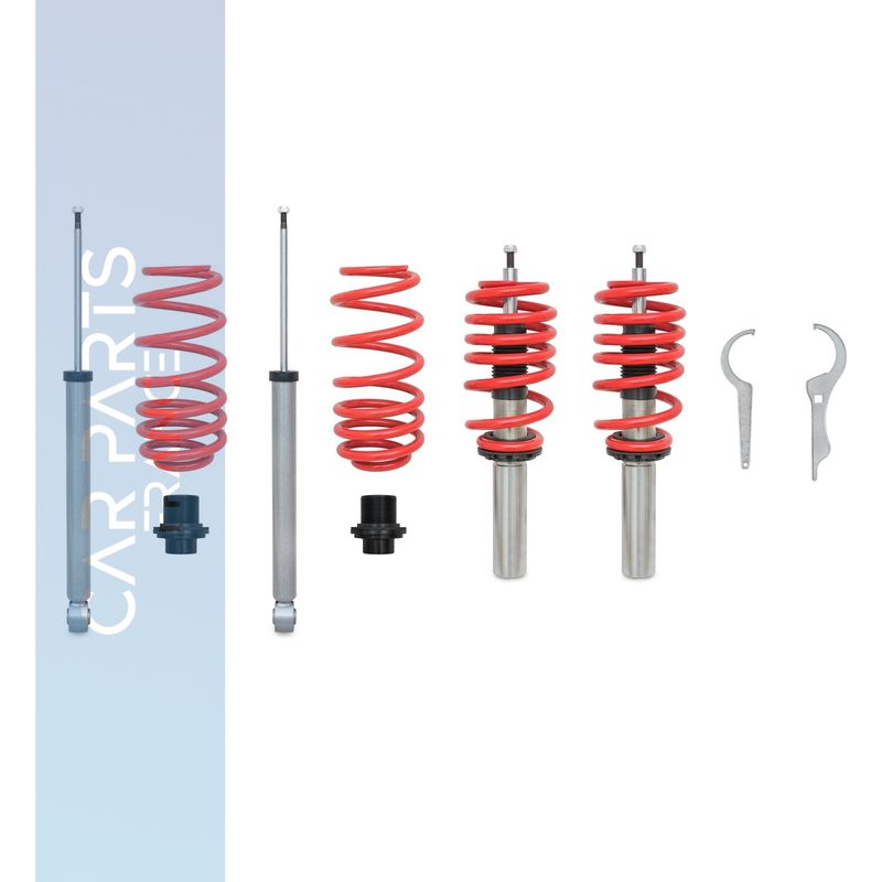 Combinés filetés / Coilovers RedLine pour Audi A6 C7 4G Limo + Quattro 2011 - 2018