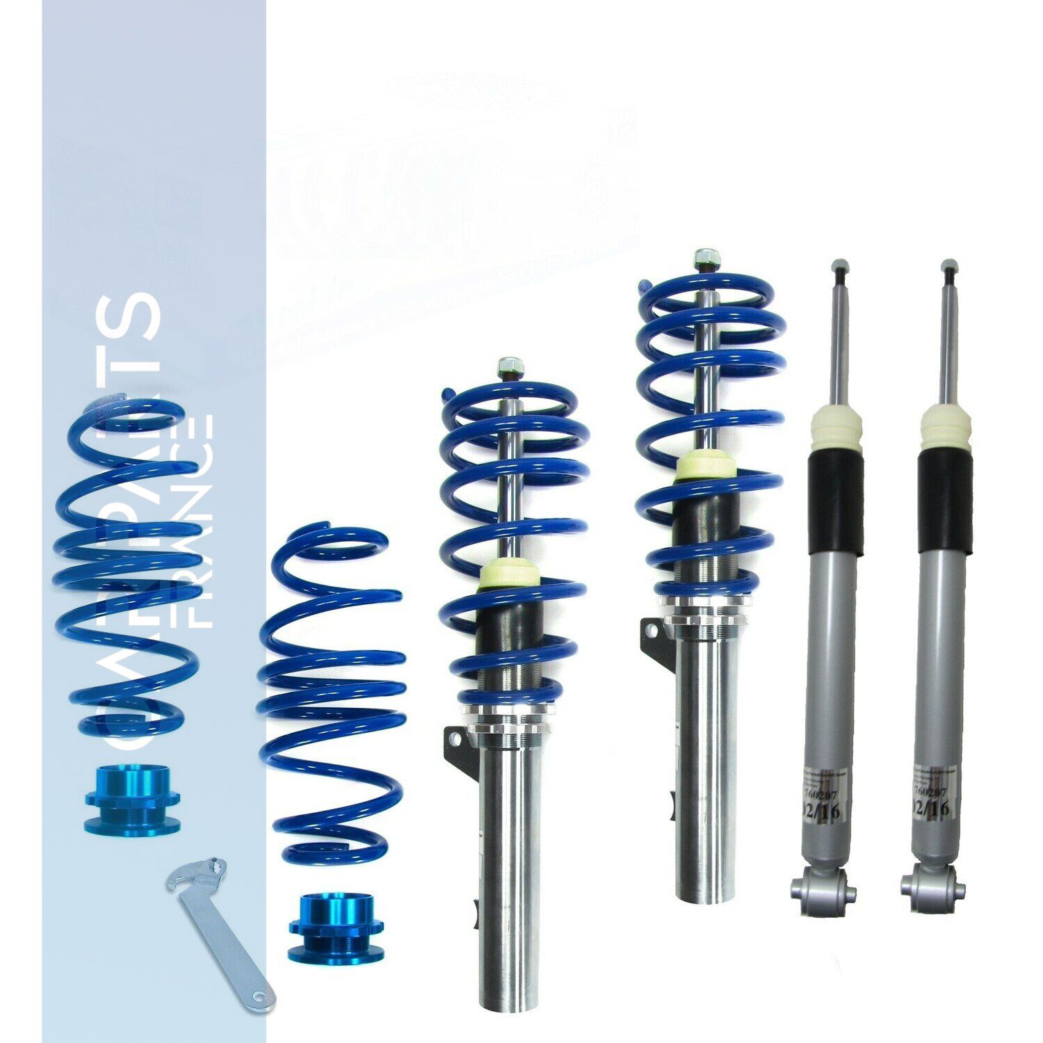 Combinés filetés / Coilovers BlueLine pour Seat Leon à partir de 2012