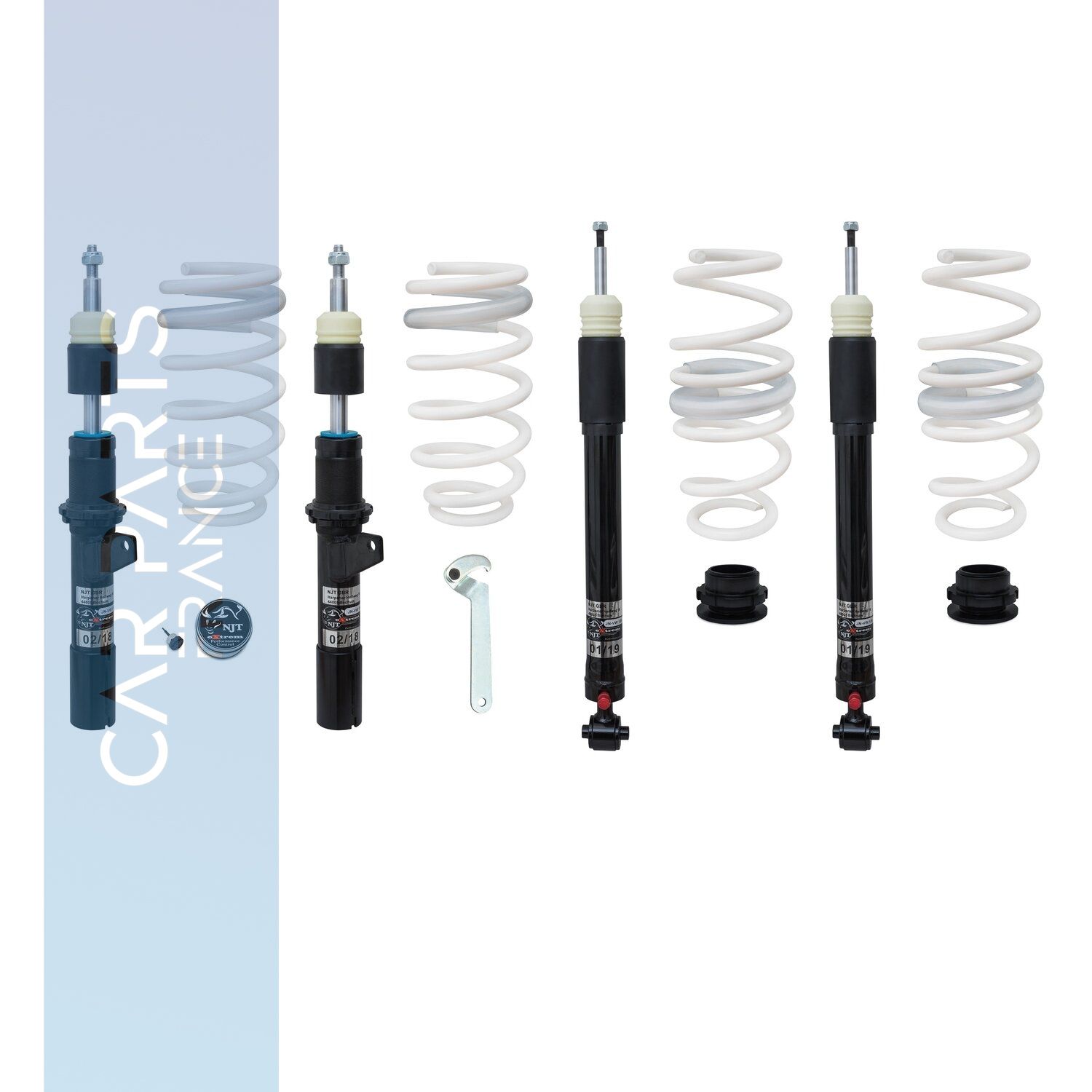 Combinés filetés / Coilovers NJT eXtrem pour Skoda Octavia à partir de 2012