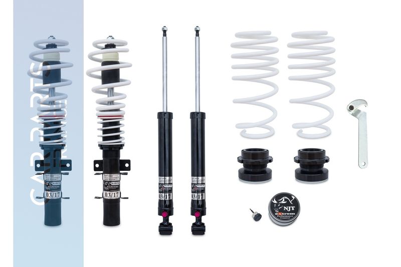 Combinés filetés / Coilovers NJT eXtrem pour Volkswagen Polo 9N 9N2 9N3 2002 - 2009