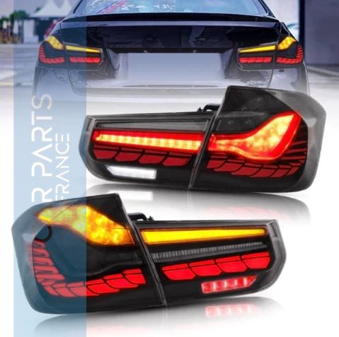 Feux Arrière Full LED pour BMW F30 F35 2012-2019 avec Clignotants Séquentielles
