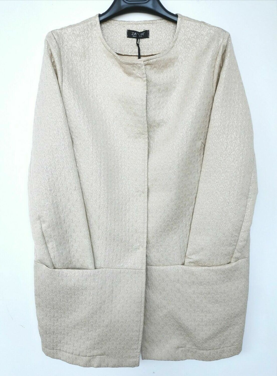 Trench elegante broccato