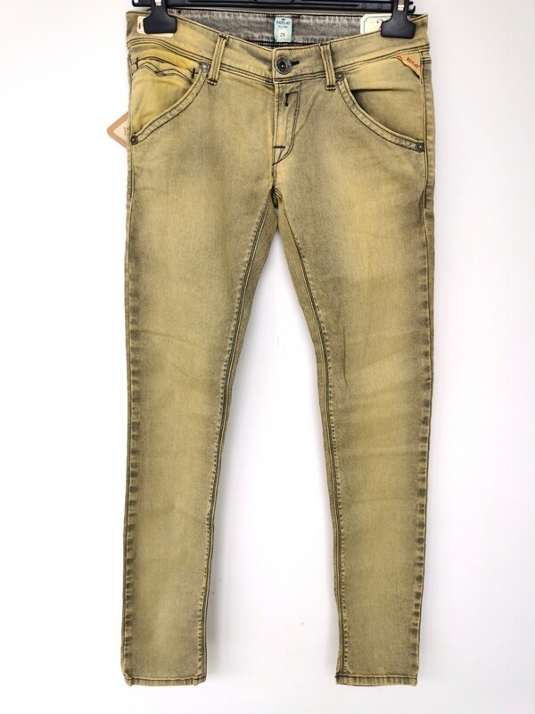 Jeans skinny in denim stretch colorato