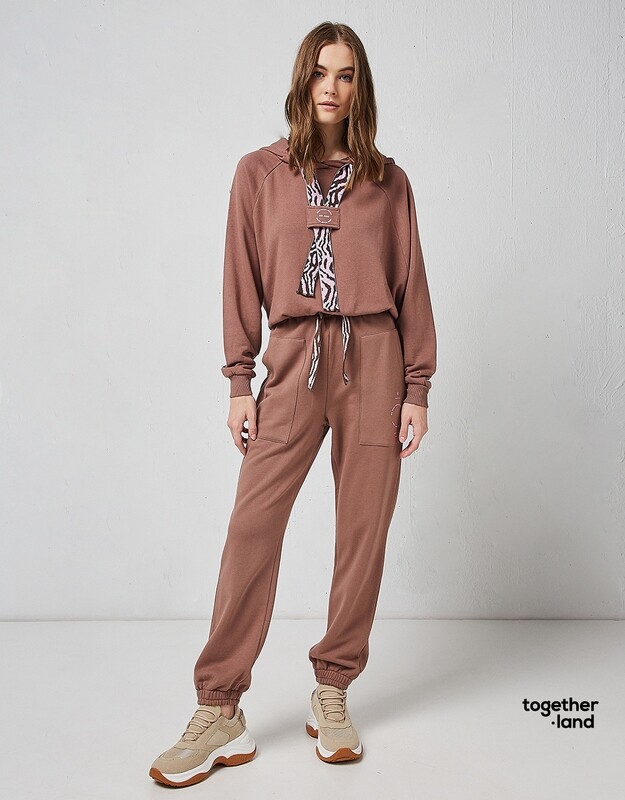 Pantalone jogger in felpa