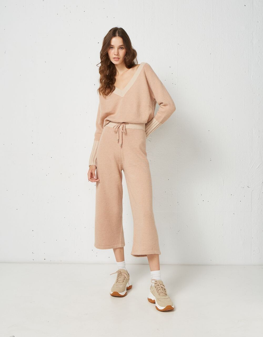 Set coordinato in maglia