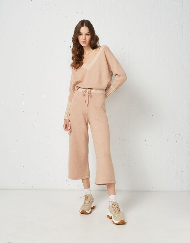 Set coordinato in maglia