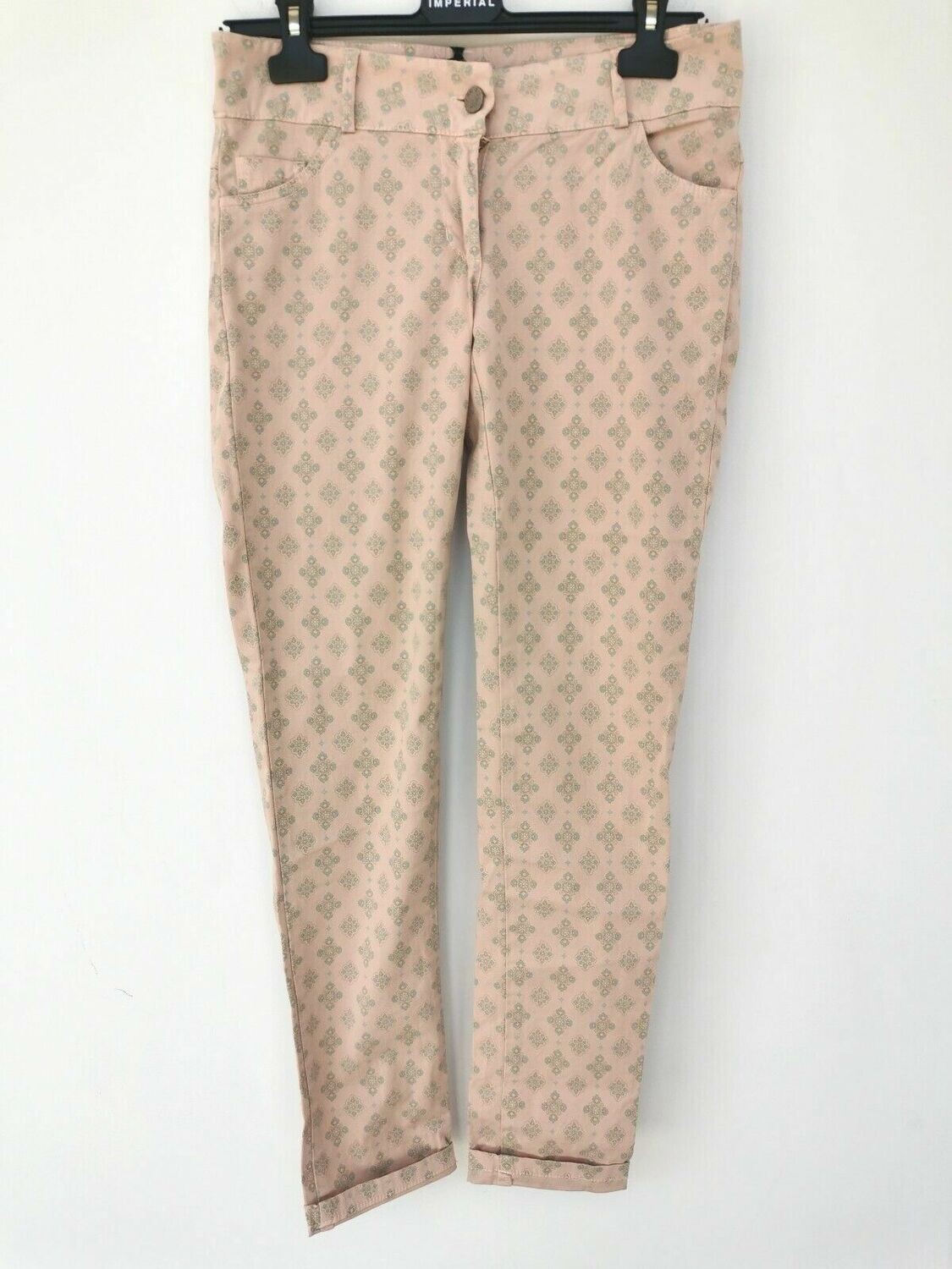 Pantalone fantasia giglio