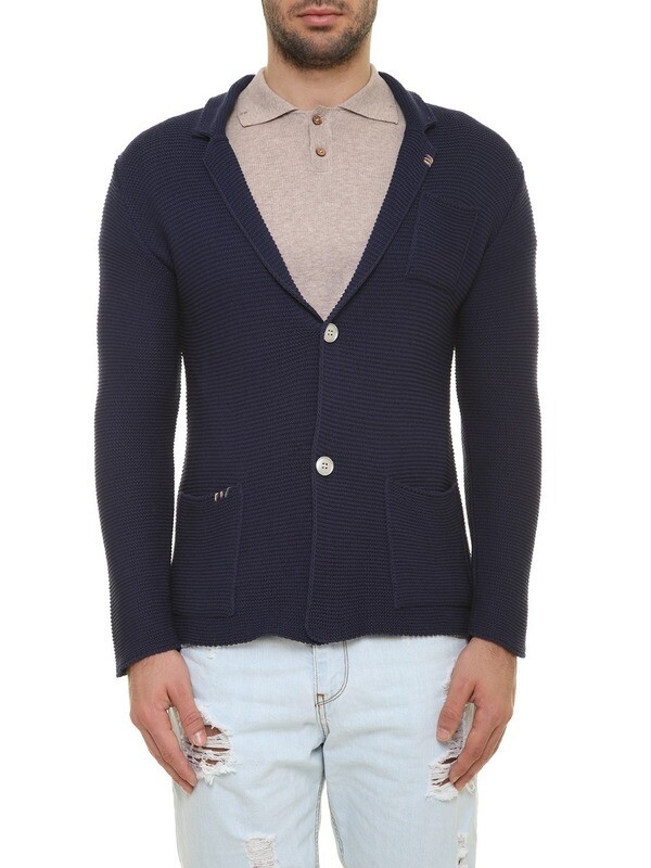 Giacca in filo punto links