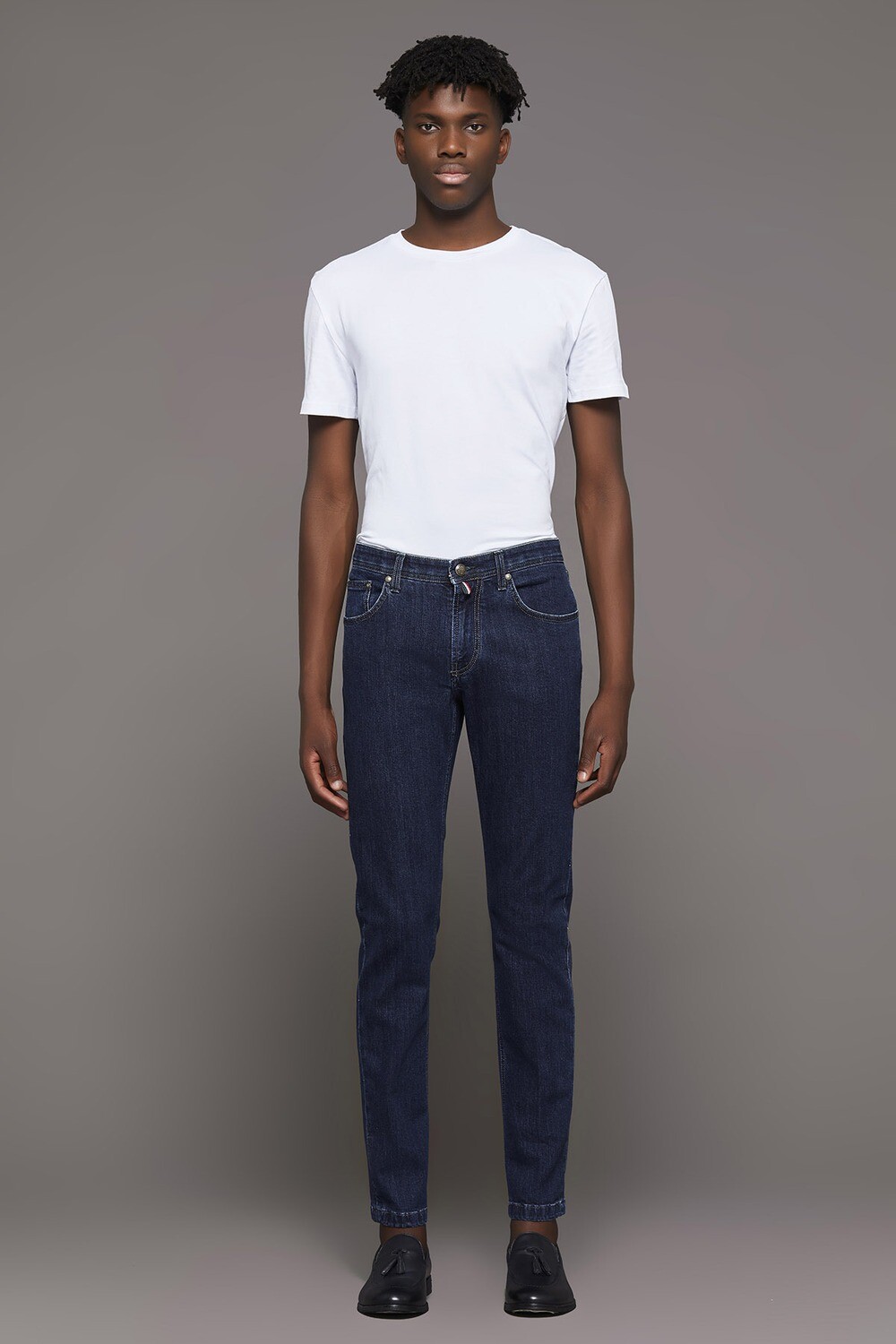 Jeans scuro slim fit