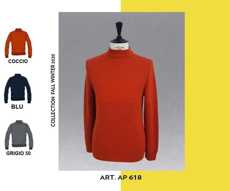 Lupetto maglia riso inglese