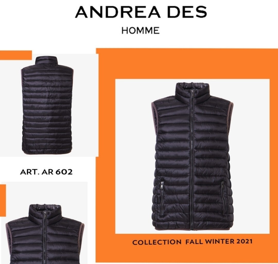 Piumino smanicato regular